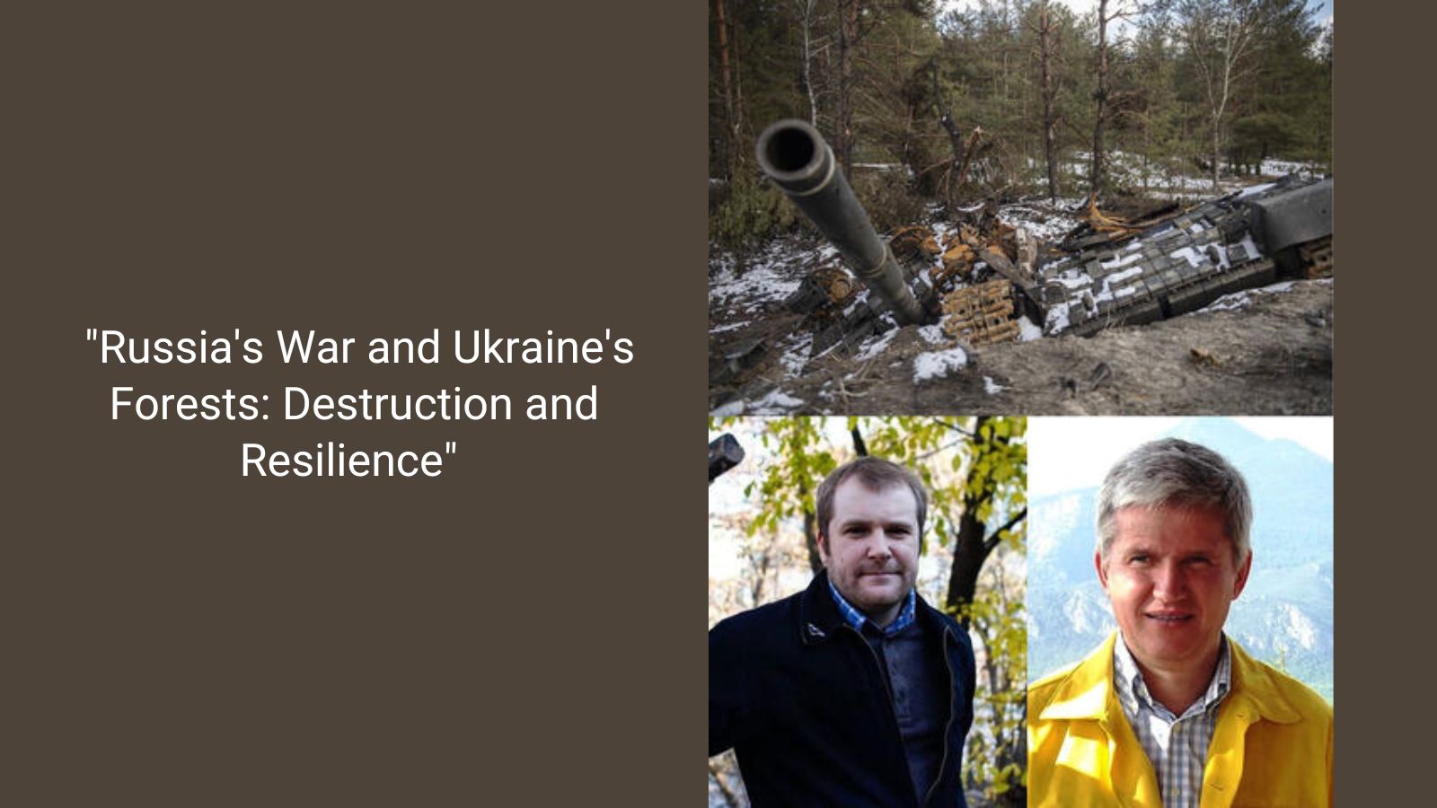 Russia's War and Ukraine's Forests: Destruction and Resilience