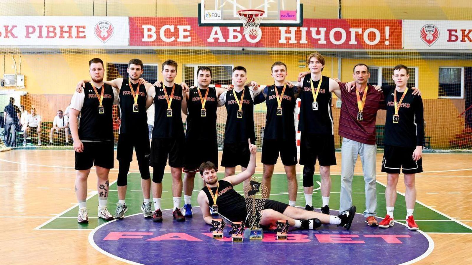 БК Водник НУВГП – переможець відкритого чемпіонату