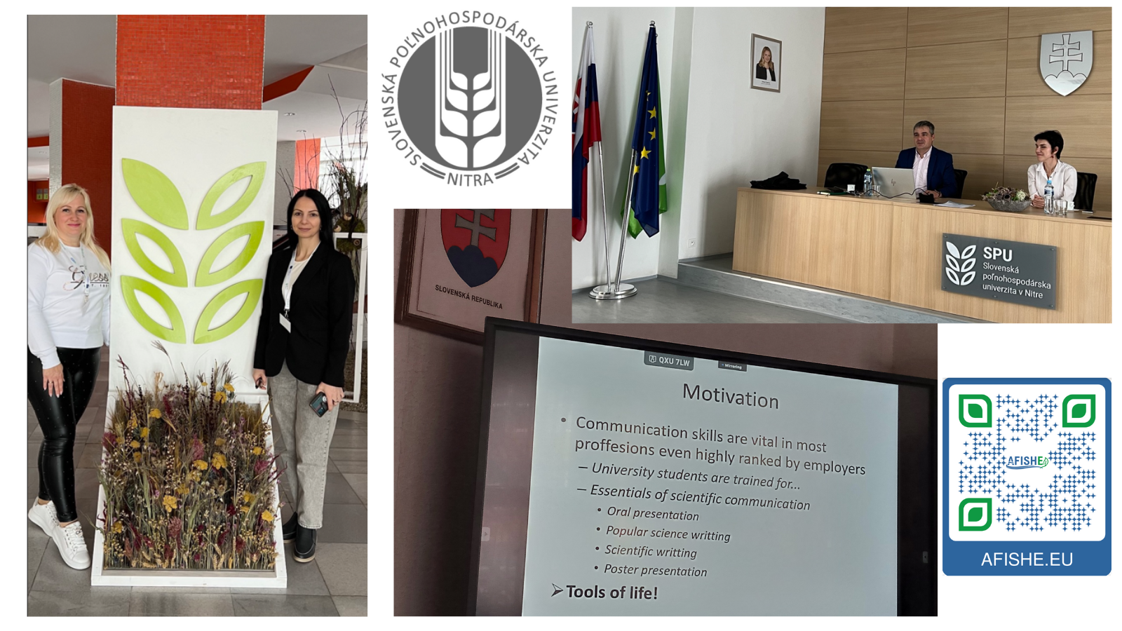 Екскурсія до бібліотеки Словацького аграрного університету