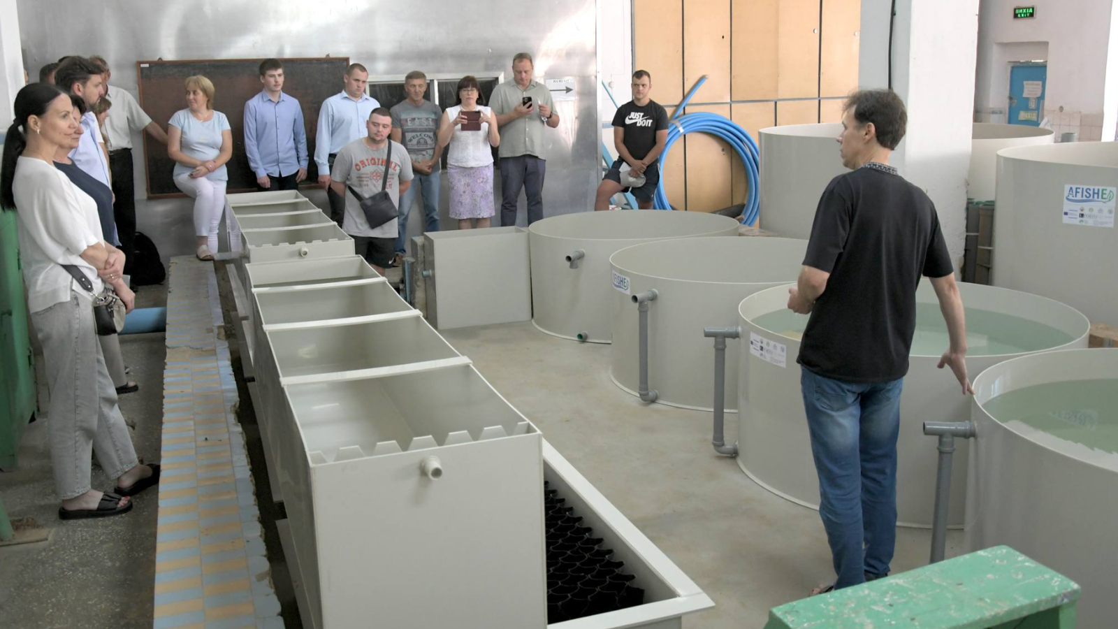 Проєкт AFISHE: відкриття лабораторії інтегрованої мультитрофічної аквакультури