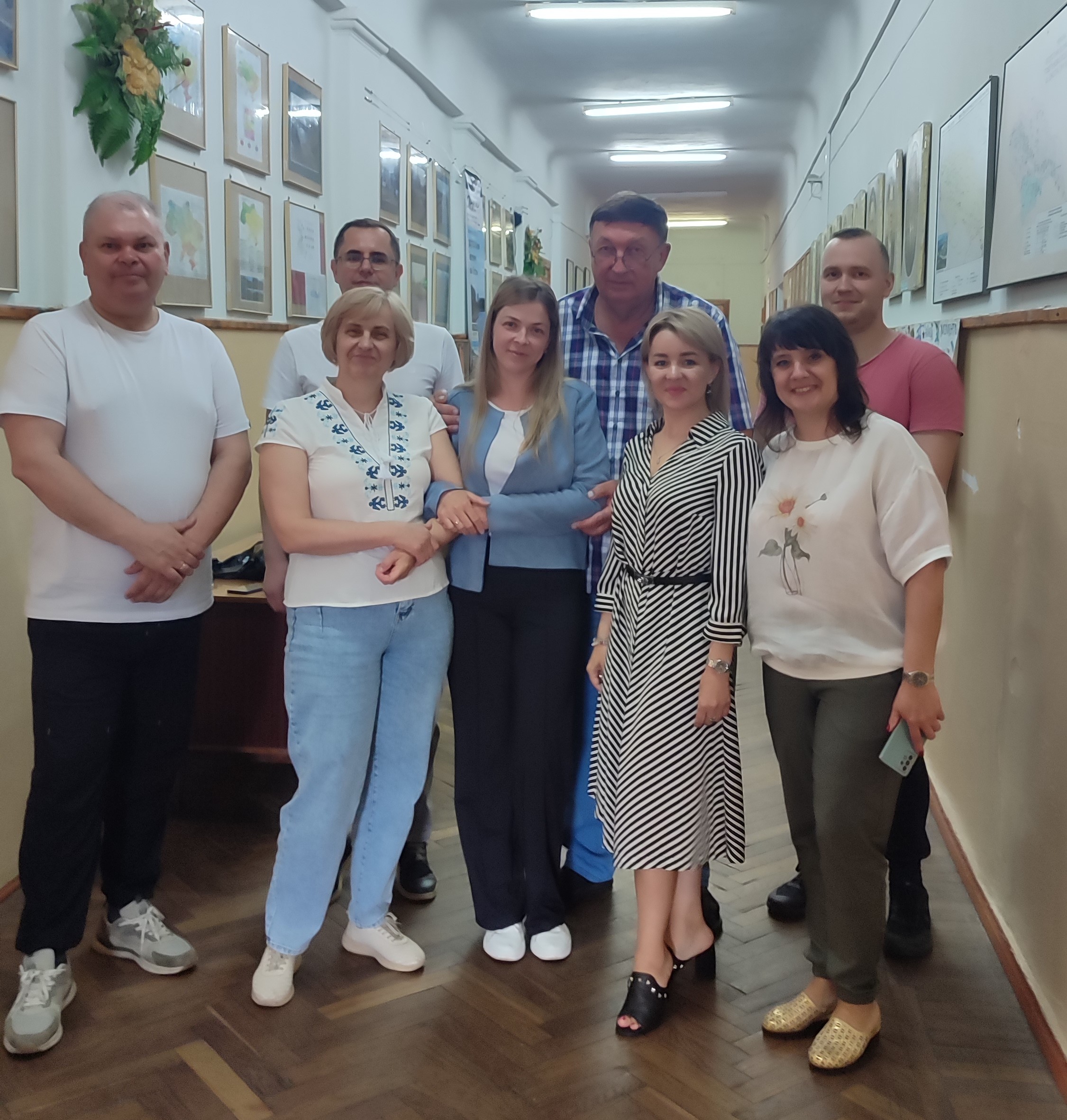 Склад кафедри геології та гідрології